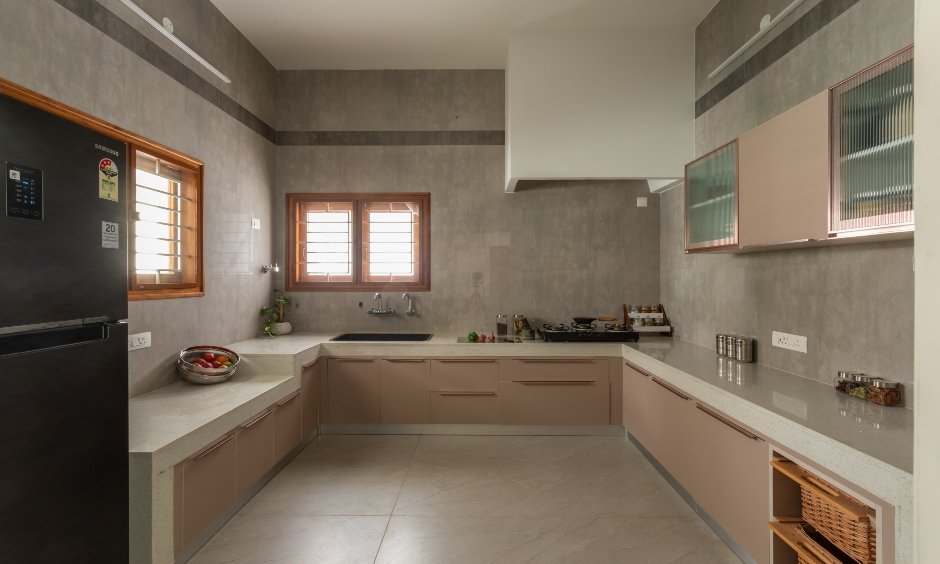 Sleek Modular Kitchen